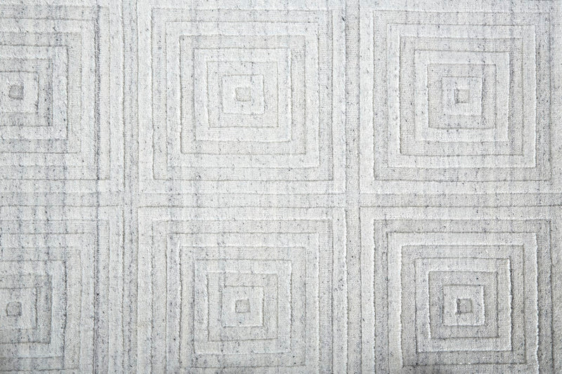 media image for Tatem Hand Woven Linear White/Gray Rug 2 273