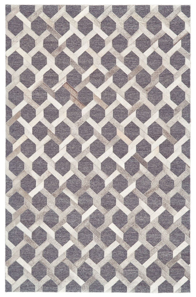 product image for Canady Hand Woven Gray and Taupe Rug by BD Fine Flatshot Image 1 43