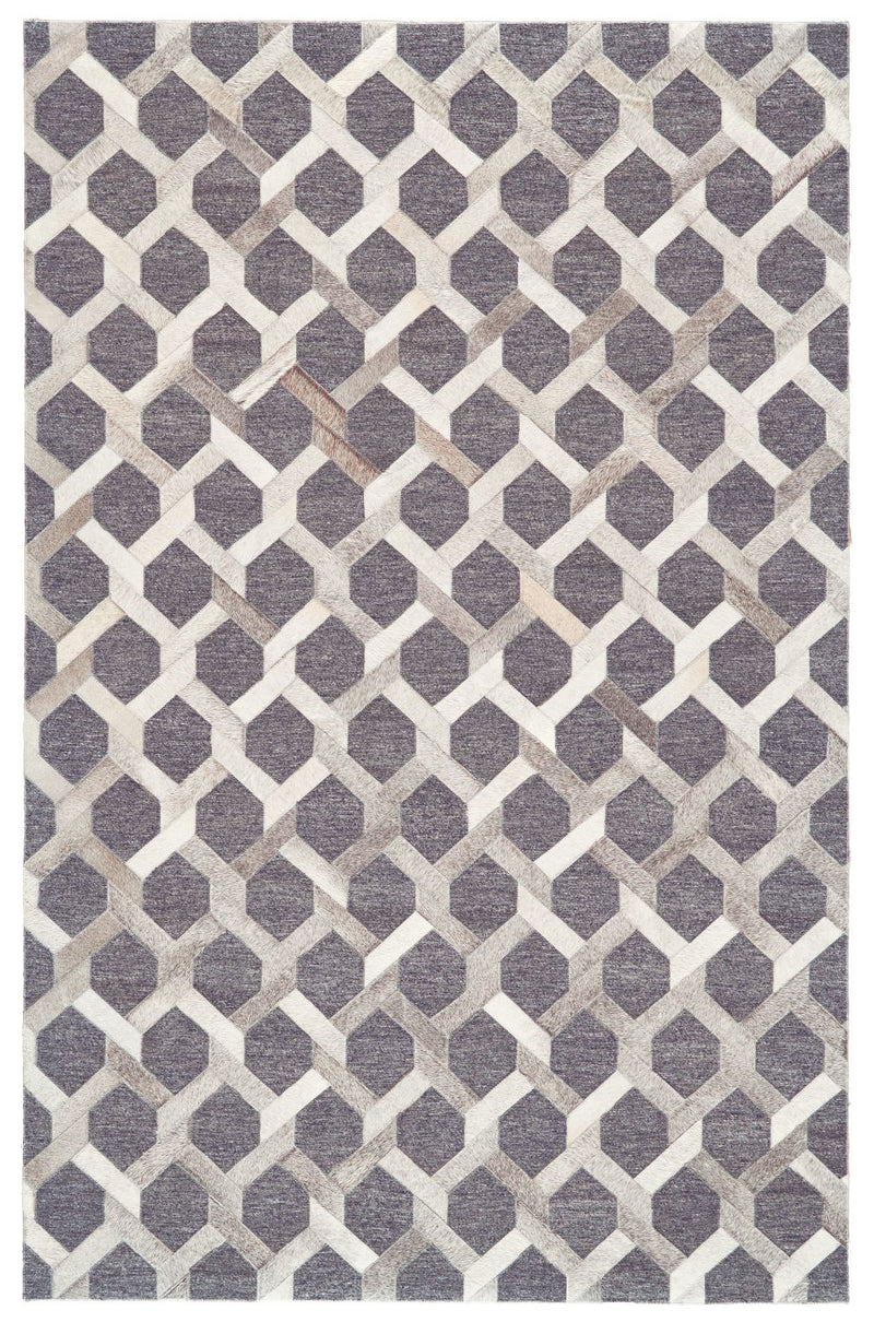 media image for Canady Hand Woven Gray and Taupe Rug by BD Fine Flatshot Image 1 235
