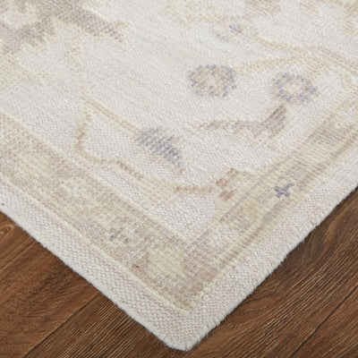 product image for Tierney Hand-Knotted Ornamental Gray / Beige Rug 4 36