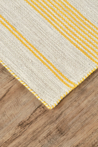product image for Granberg Hand Woven Yellow and Ivory Rug by BD Fine Corner Image 1 91