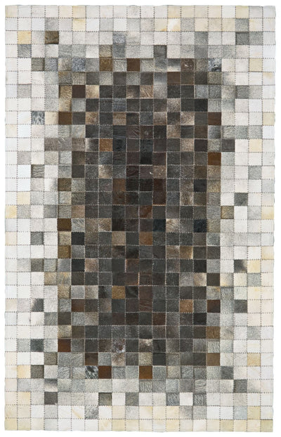 product image for Zenna Other Gray and Brown Rug by BD Fine Flatshot Image 1 10