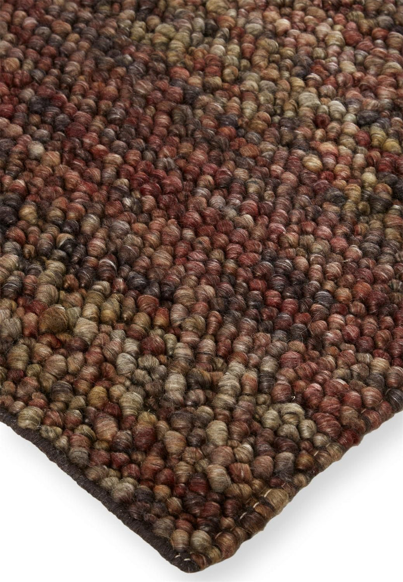 media image for Genet Hand Woven Rust and Brown Rug by BD Fine Corner Image 1 286