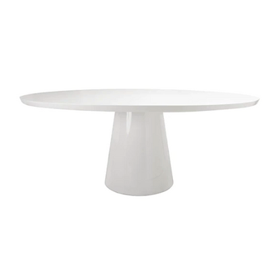 product image of oval white lacquer dining table 1 536