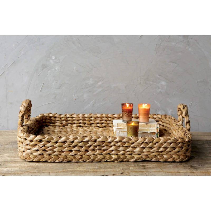 media image for bankuan braided tray with handles 7 212
