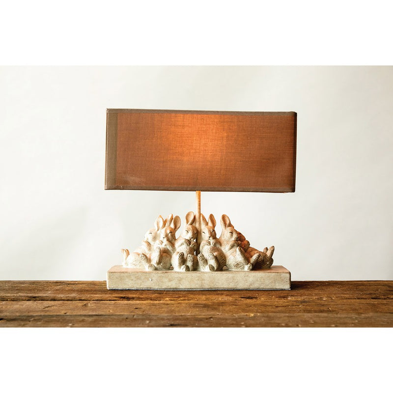 media image for rabbits table lamp with sand shade 2 222