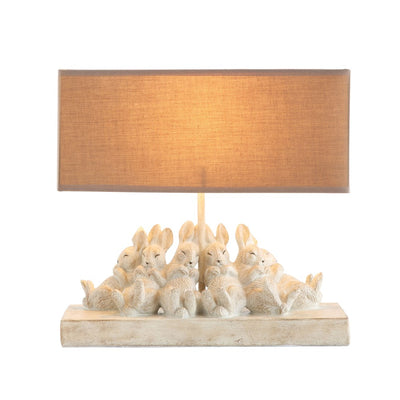 product image of rabbits table lamp with sand shade 1 535