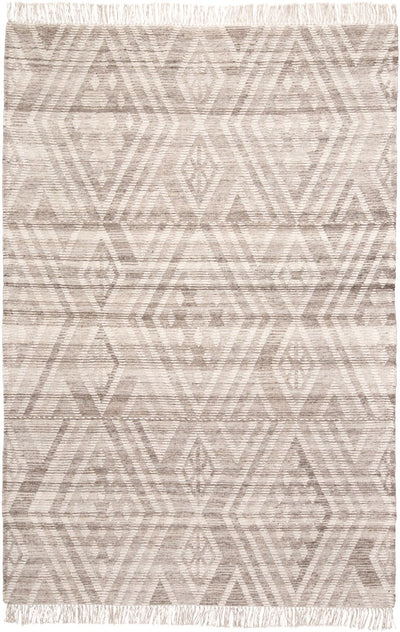 product image for Bray Flatweave Taupe and Ivory Rug by BD Fine Flatshot Image 1 92