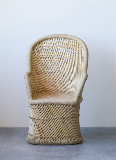 product image of Hand-Woven Bamboo & Rope Chair design by BD Edition 550
