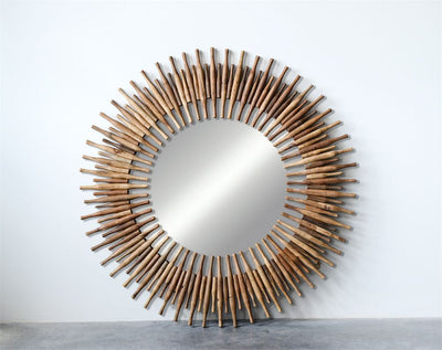 product image of Found Wood Roti Pins Mirror design by BD Edition 57