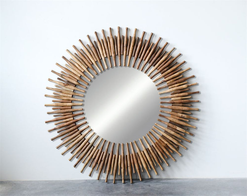media image for Found Wood Roti Pins Mirror design by BD Edition 297