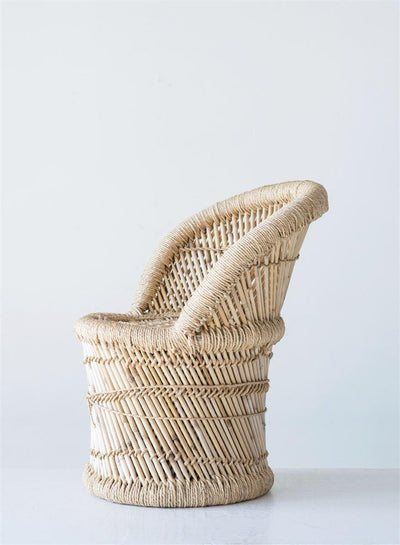 product image for Bamboo & Rope Kids Chair design by BD Mini 14
