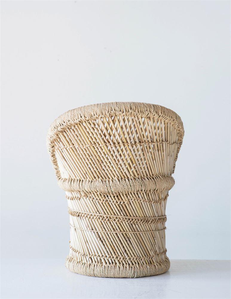 media image for Bamboo & Rope Kids Chair design by BD Mini 20