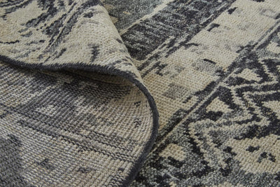 product image for Scottsdale Hand Knotted Gray and Tan Rug by BD Fine Roll Image 1 25