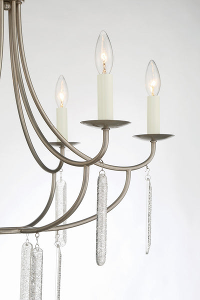 product image for Ella 6 Light Classic Candle Chandelier By Lumanity 5 74