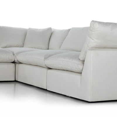 product image for Stevie 4-Piece Sectional Sofa w/ Ottoman in Various Colors Alternate Image 7 86