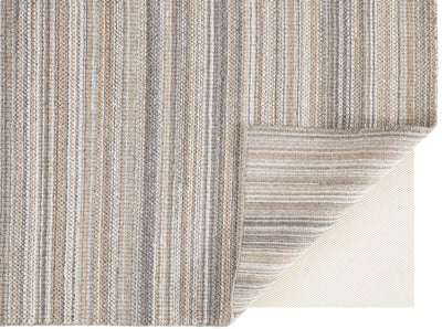 product image for Foxwood Hand Woven Brown and Gray Rug by BD Fine Fold Image 1 7