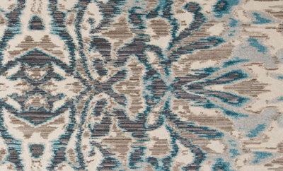 product image for Arsene Teal and Taupe Rug by BD Fine Texture Image 1 21