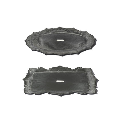 product image for decoration tray oval design by puebco 7 44