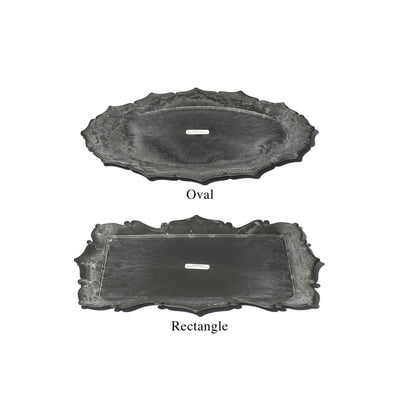 product image for copy of decoration tray circle petal design by puebco 5 71