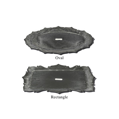 product image for decoration tray oval design by puebco 4 32