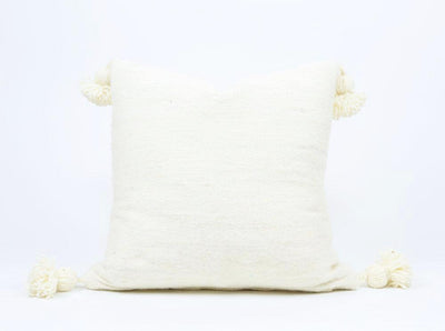 product image of Asma White Moroccan Silk Pillow 1 514