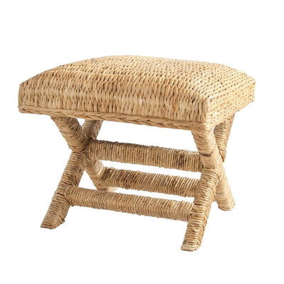 product image for water hyacinth wood stool 1 33