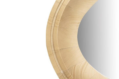 product image for oval wood framed mirror 4 73