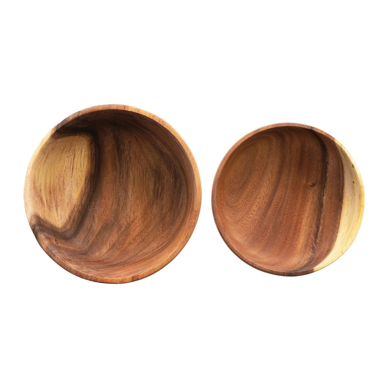 media image for acacia wood bowls set of 2 2 214