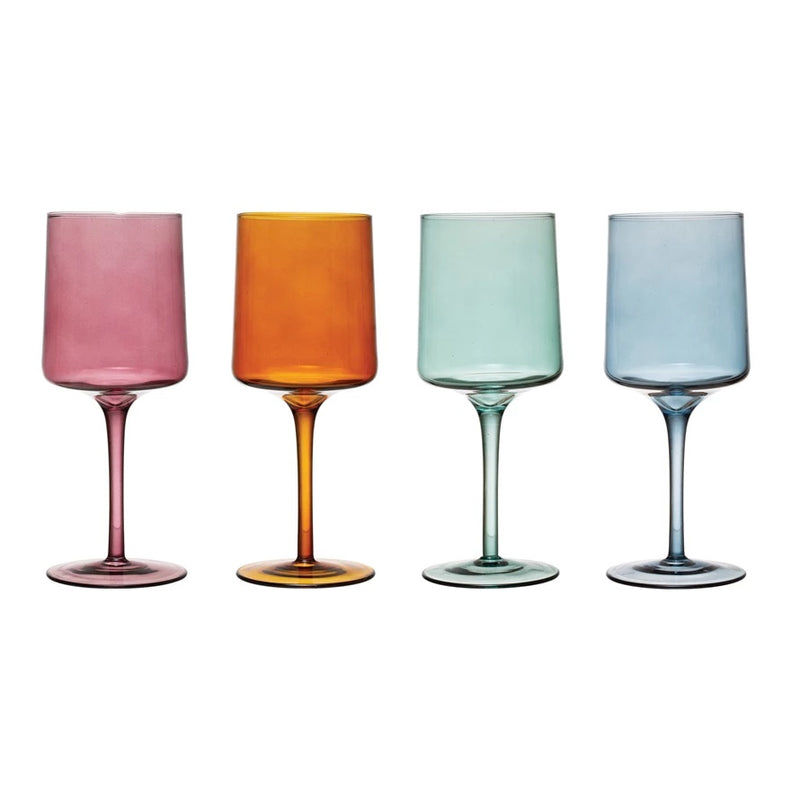 Glass Pitcher, Painted Wine Glasses, Stemmed Wine Glass, Fall