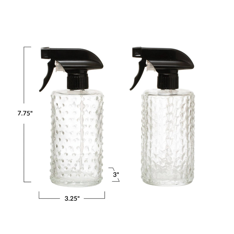 media image for embossed glass spray bottle 2 styles 2 278