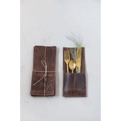 product image of leather cutlery sleeve 1 595