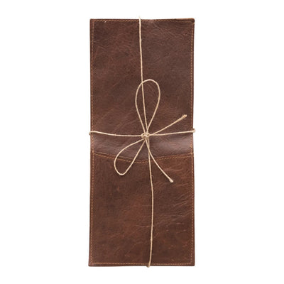 product image for leather cutlery sleeve 3 1