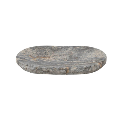 product image of oval travertine soap dish 1 587