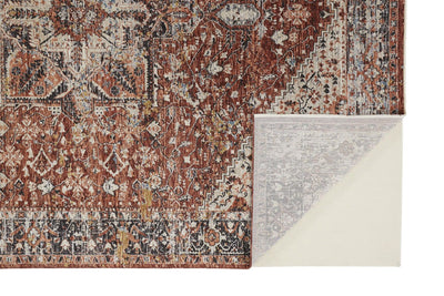 product image for Ennis Rust and Tan Rug by BD Fine Fold Image 1 5