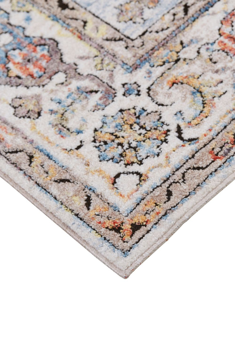 media image for Matana Gray and Blue Rug by BD Fine Corner Image 1 299