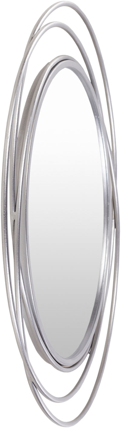 product image for Dixie DII-001 Round Mirror in Silver by Surya 48