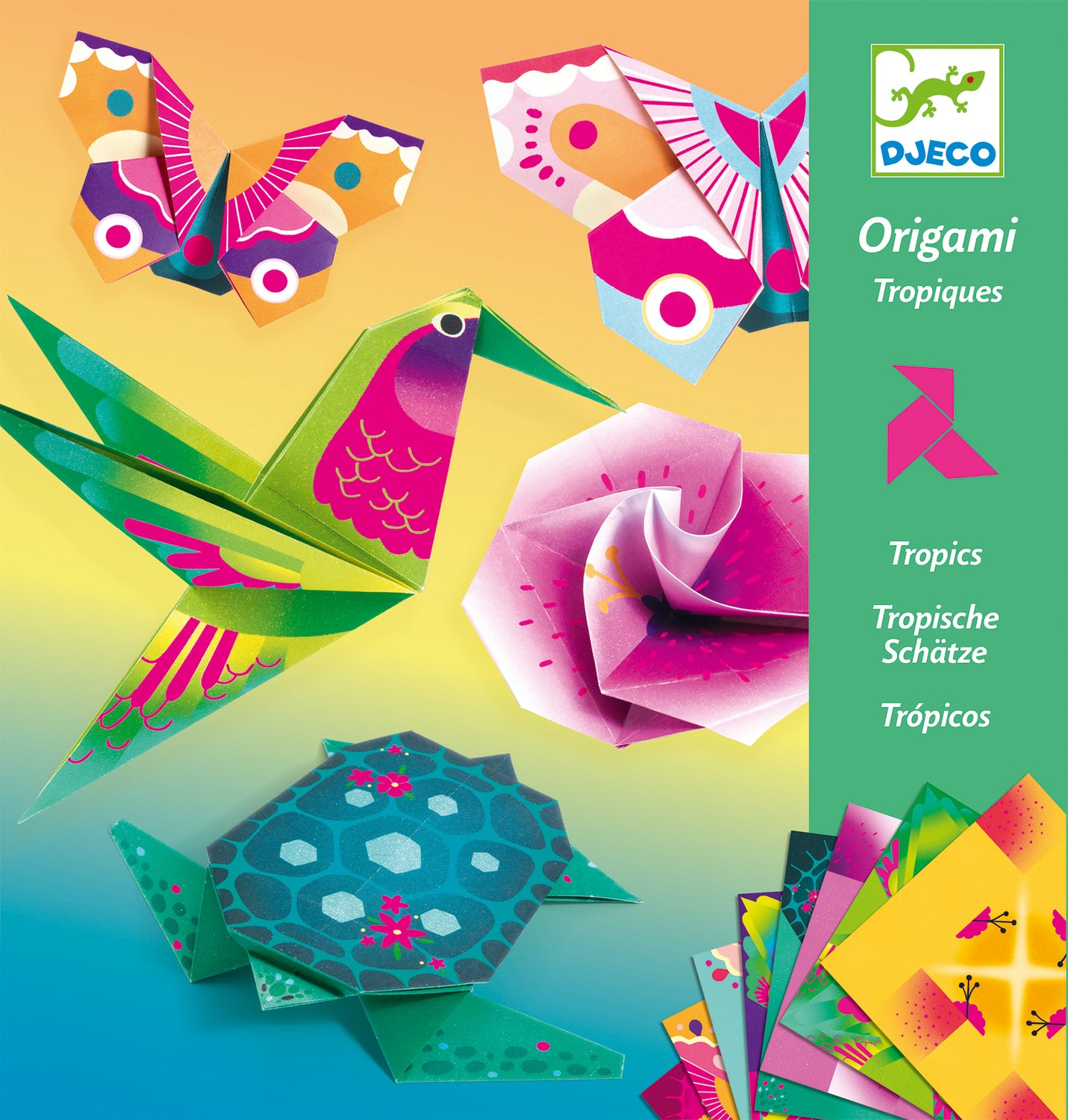 Shop Tropics Origami Paper Craft Kit