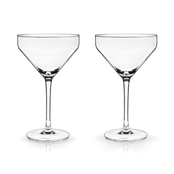 media image for angled martini glasses 2 275