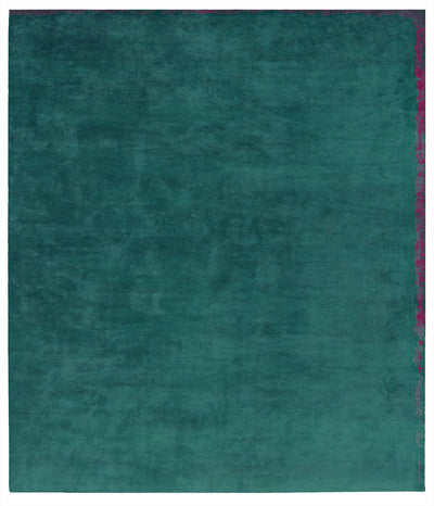 product image of Dijon Nester Hand Knotted Rug in Turquoise design by Second Studio 594