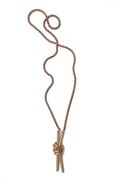 product image of double knot necklace design by watersandstone 1 520