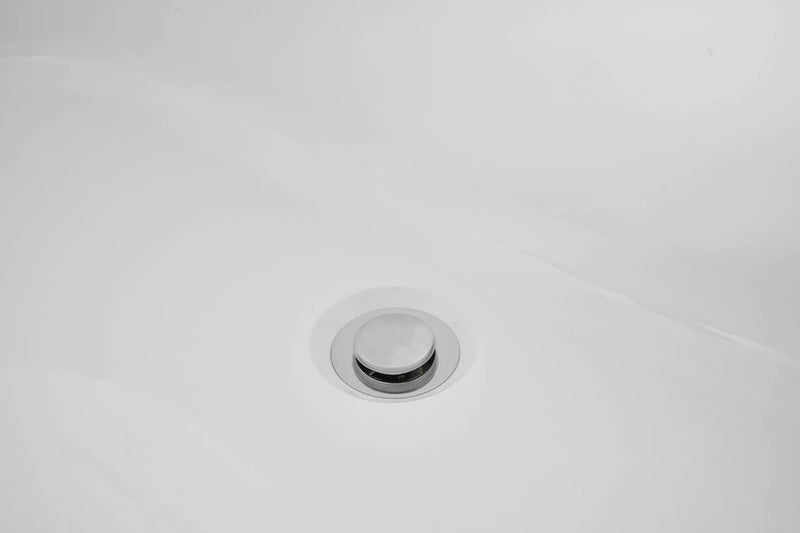 media image for odette 59 soaking roll top bathtub by elegant furniture bt10659gw 7 20