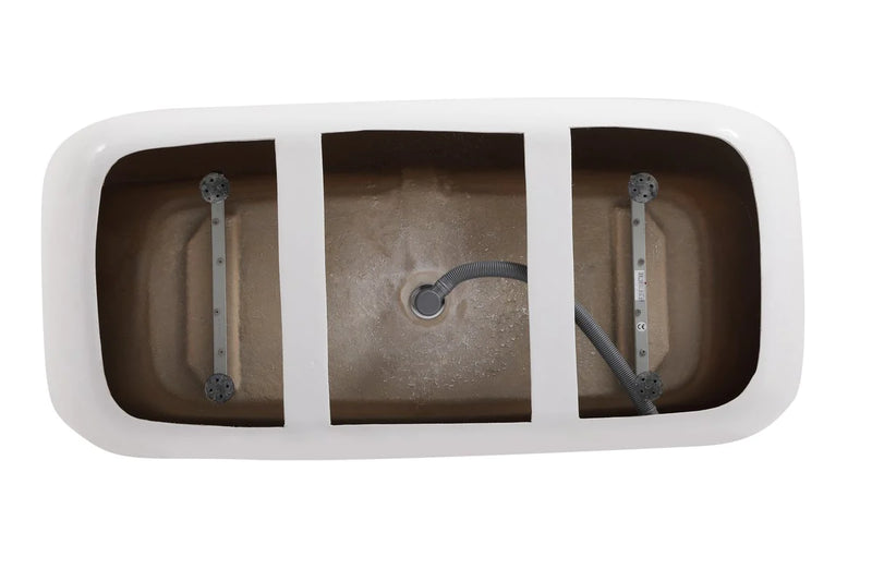 media image for calum 67 soaking bathtub by elegant furniture bt10567gw 5 284