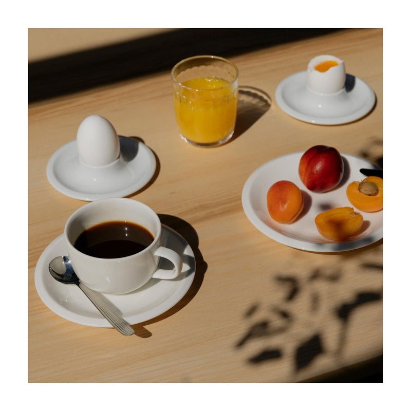media image for Raami Egg Cup in White design by Jasper Morrison for Iittala 246