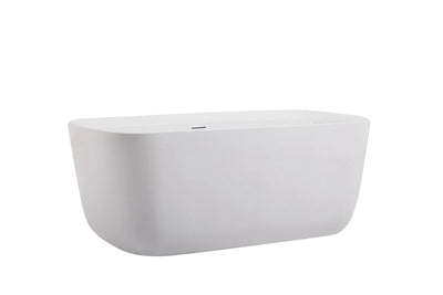 product image for calum 59 soaking bathtub by elegant furniture bt10559gw 2 69