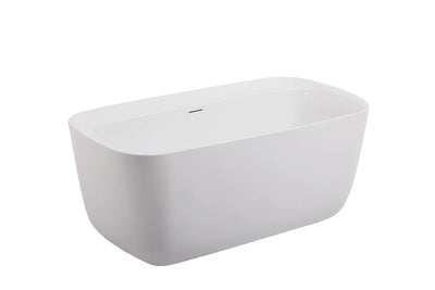product image for calum 59 soaking bathtub by elegant furniture bt10559gw 3 12