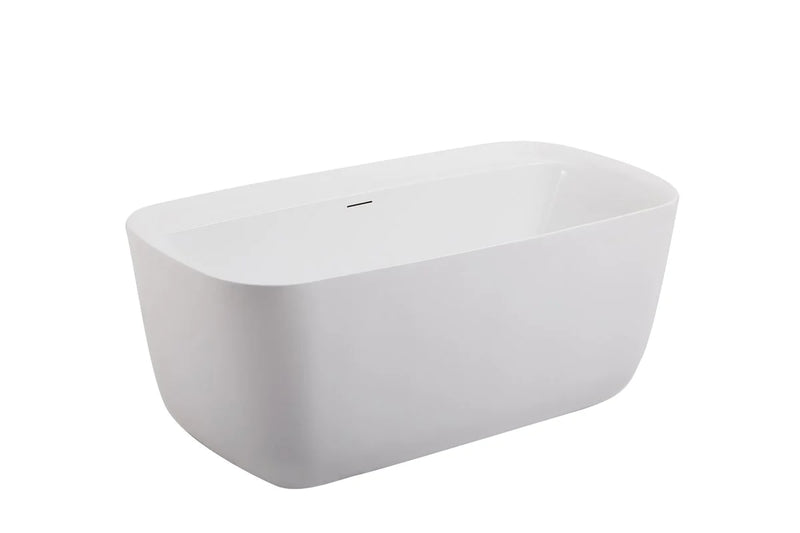 media image for calum 59 soaking bathtub by elegant furniture bt10559gw 3 237