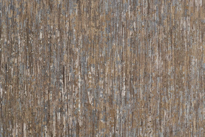 product image for Clarkson Hand-Knotted Distressed Bronze Brown Rug 2 40
