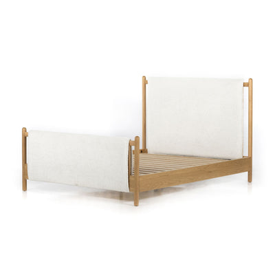 product image for Bowen Bed in Sheepskin Natural Alternate Image 1 80
