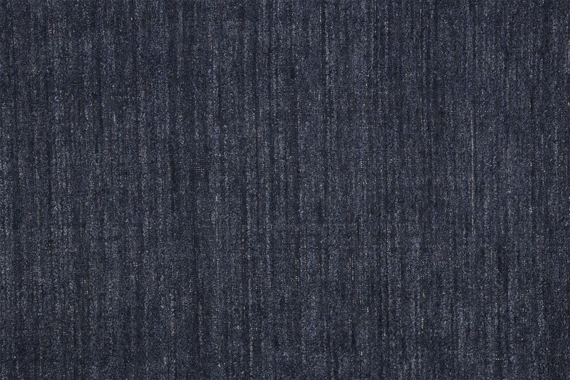 media image for Legros Hand Woven Navy Blue Rug by BD Fine Texture Image 1 20